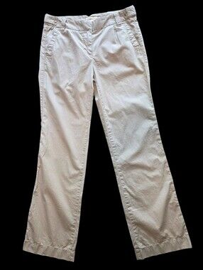 J.Crew Womens Khaki Tan City Fit Stretch Chino Pants Size 4 Business Casual Work